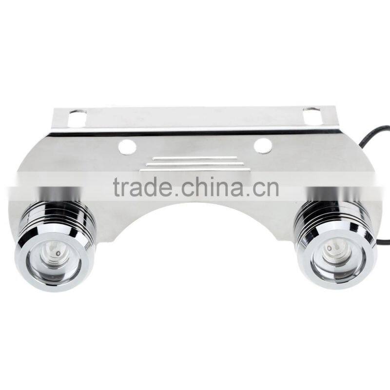 waterproof led Boat marine Drain Plug LED 2*9W white Underwater light