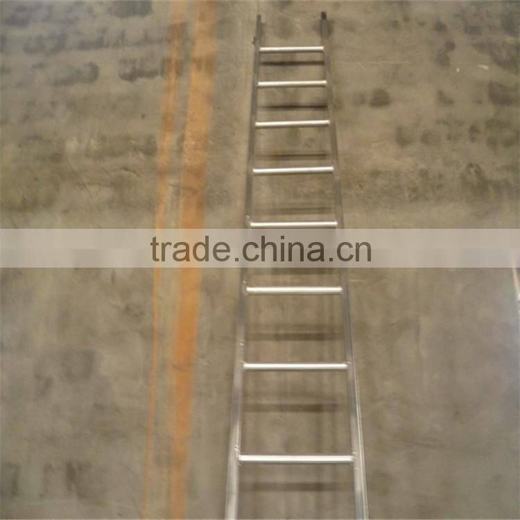 EN131 certified aluminium single straight ladders
