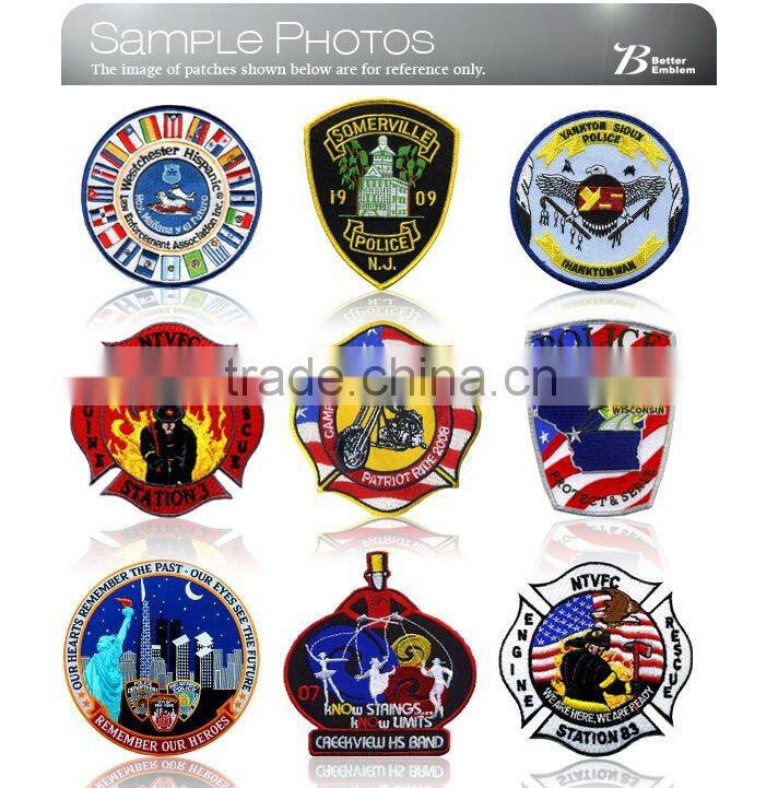 wholesale price mymi fabric logo patch