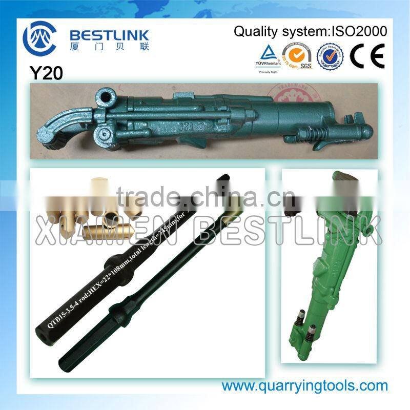 Sales Air-operated Jack Hammer Rock Drill