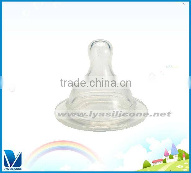 Custom FDA Approved Baby feeding bottle liquid silicone nipples/baby teats