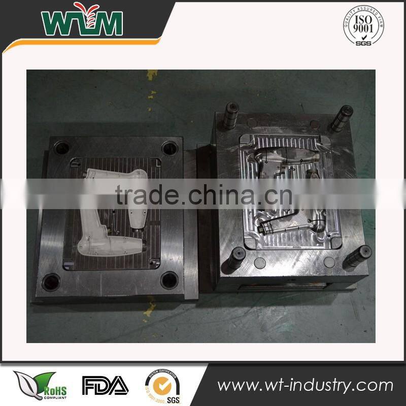 China Supplier Plastic Injection Mold For Laser Gun Cover &Rubber molding Factory