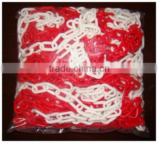 high quality 10mm yellow PE plastic chain