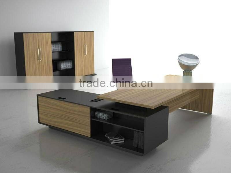 Hot sale product design office table with side table (HX-DF338)