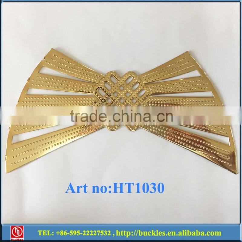 wholesale gold TPU women shoe upper factory (HT1082)