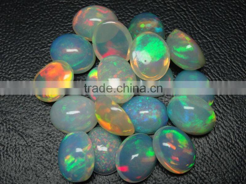 Opal Natural Ethiopian opal cabs 7x5 AA quality