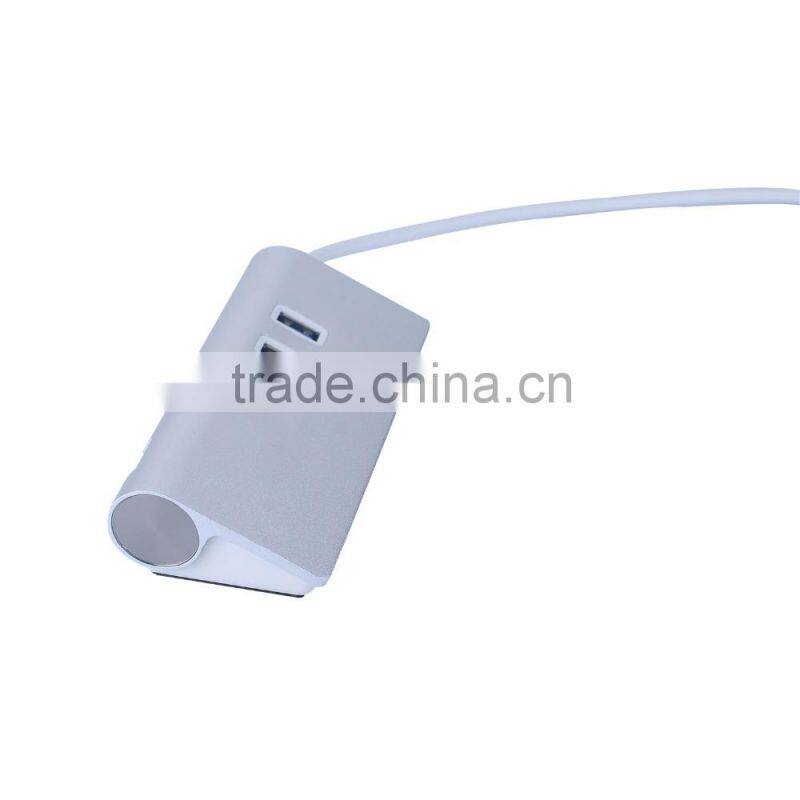 Premium 4 usb por 3.0 hub to Female Rj45 Gigabit Ethernet lan adapter for Mac,iMac,MacBook Pro Air