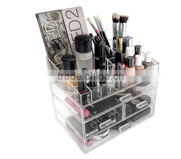 acrylic makeup organizer & cosmetic organizer