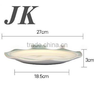 2014 new style exclusive cheap india hotel tableware of 4 pieces with stripe