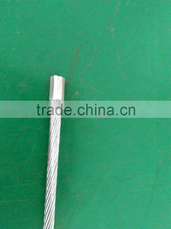 Earth wire for OPGW cable / Ground wire for OPGW cable tension clamp