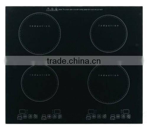 110v ETL certificate Chinese black crystal panel Timer function induction cooker