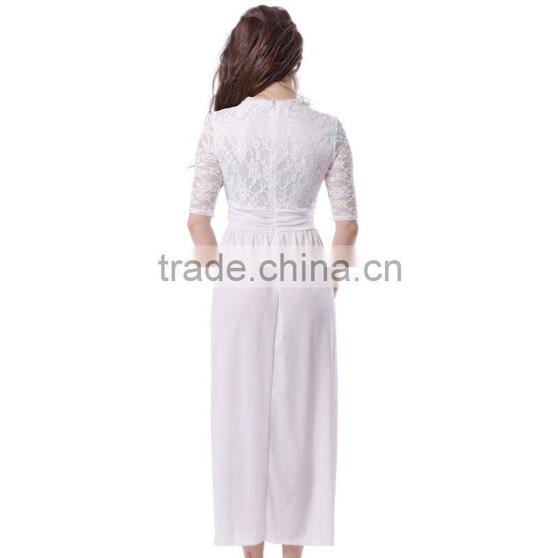 The hottest sale item half sleeve full length tall tube women sexy maxi dress