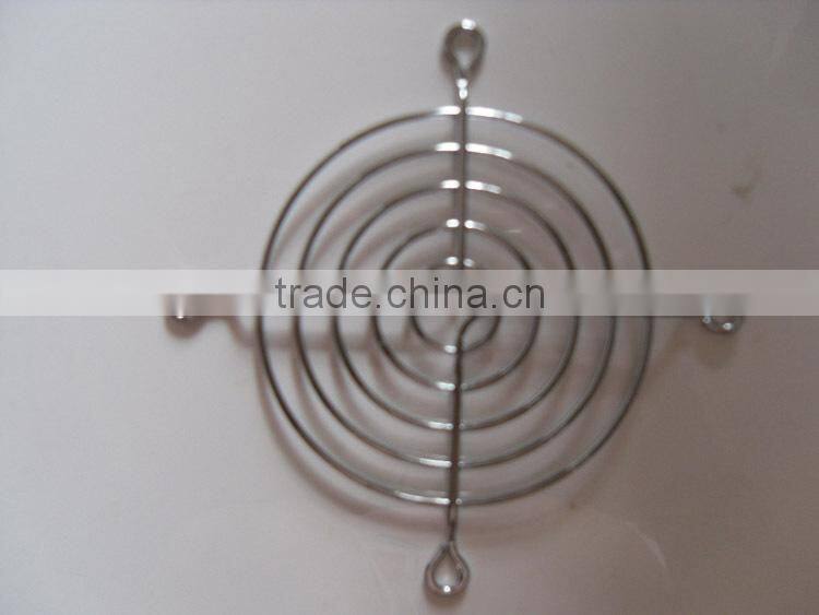 8*8CM 12volts DC Fan protective grille Fan Cover with Metal iron Plating