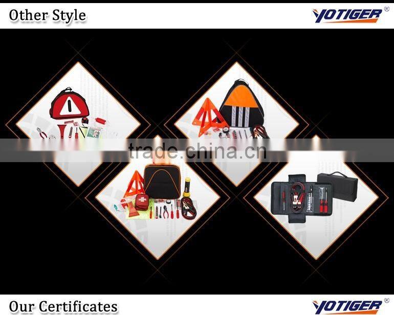 15pcs Car Emergency Hand Type Tool Set Auto Tool Bag