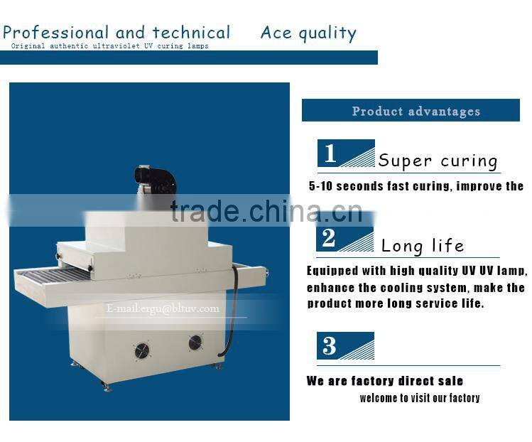 Desktop 400/2 lamp UV light curing machine, UV curing oven ink dryer UV light solid machine uv curing oven