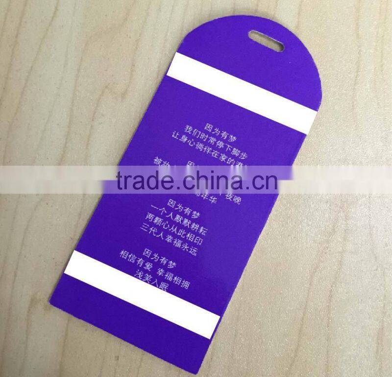 glossy lamination coated paper leaflet printing