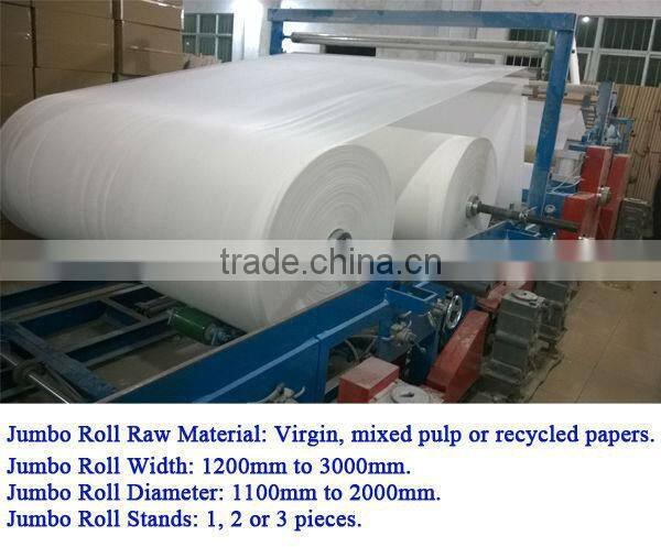 Easy Operation Embossing Peforating Laminating High Speed Automatic Toilet Tissue Paper Production Machine