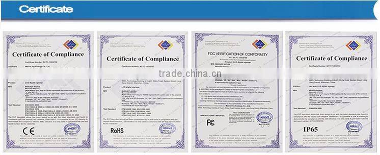 32" 1920x1080 LCD advertising transparent display