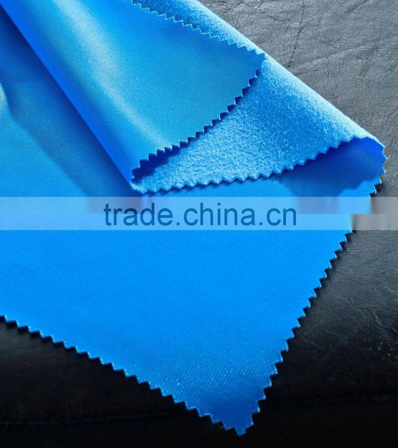 tricot fabric super poly sells well as the material of fashion dress