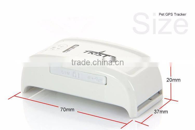 Mini GPS Tracker GSM/GPRS Positioning for small pets ,dog, cat