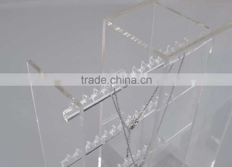 New design acrylic jewelry boxes/acrylic jewelry display/jewelry display cases