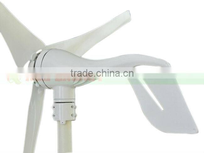 Micro wind turbine generator. Combine with wind/solar hybrid controller(LED display) and inverter.