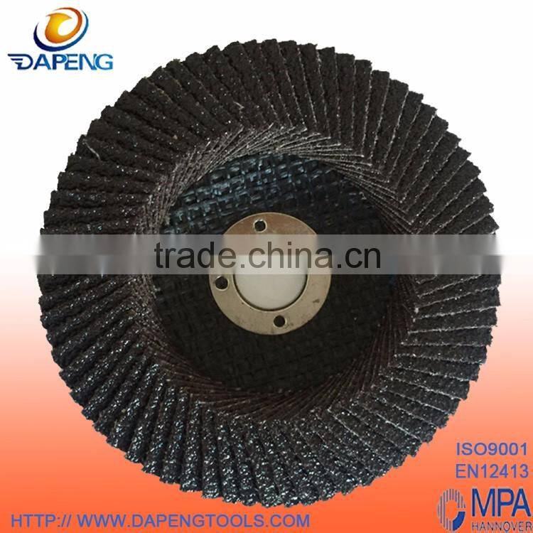 DAPENG Manufacture 100x16mm abrasive zirconia flap disc