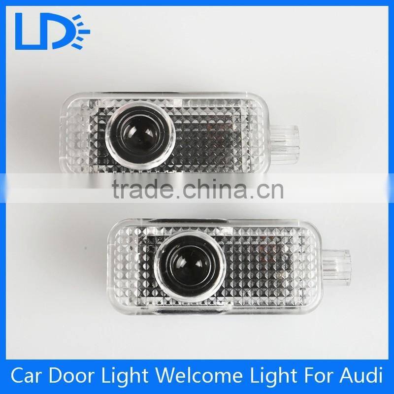 Newest Custom Ghost Shadow Door Light 3d Led Logo Projector Laser Light Car Logo Led Courtesy Light For Audi