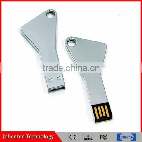 Promotional Gift USB key 4gb Metal custom logo usb flash drive 8GB full capacity pendriver