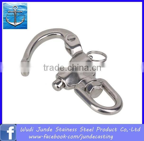 Stainless Steel Swivel Snap Shackles AISI316