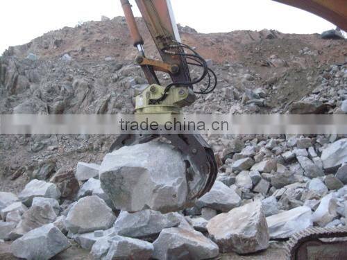jt-mini stone grapple for excavator made in China ON HOT sale