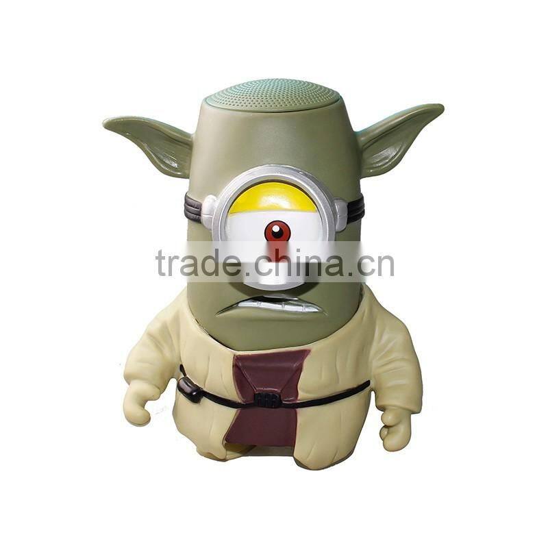 New 2016 usb tf card fm radio bluetooth cartoon speaker