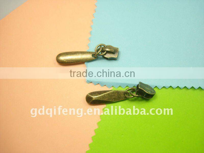 qifeng ancient classical metal zipper puller q-2358