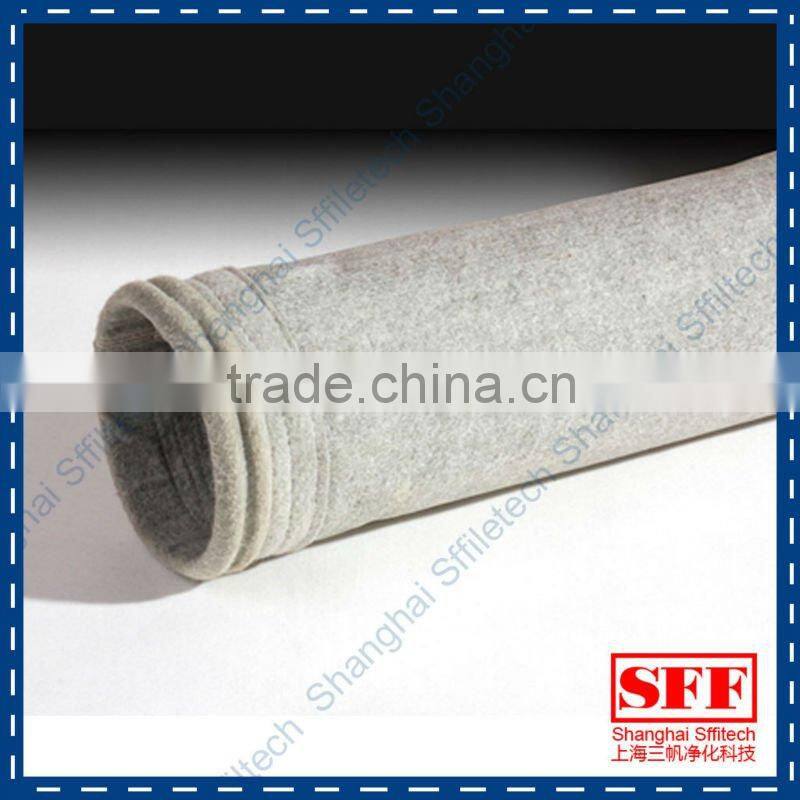 polyester dust collector filter bag filtration