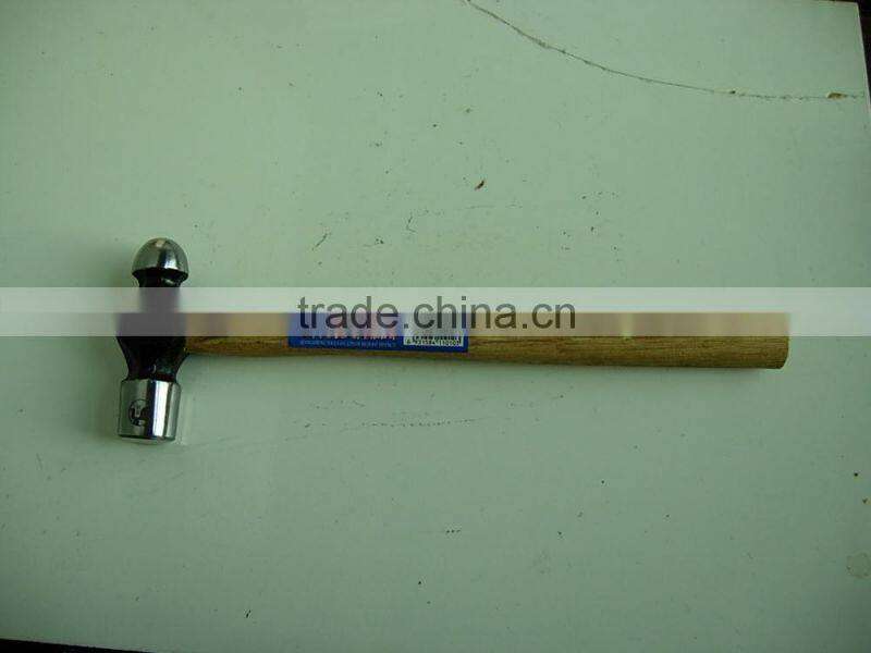 british type ball peen hammer with steel tubular handle in linyi/good sales hammer in linyi