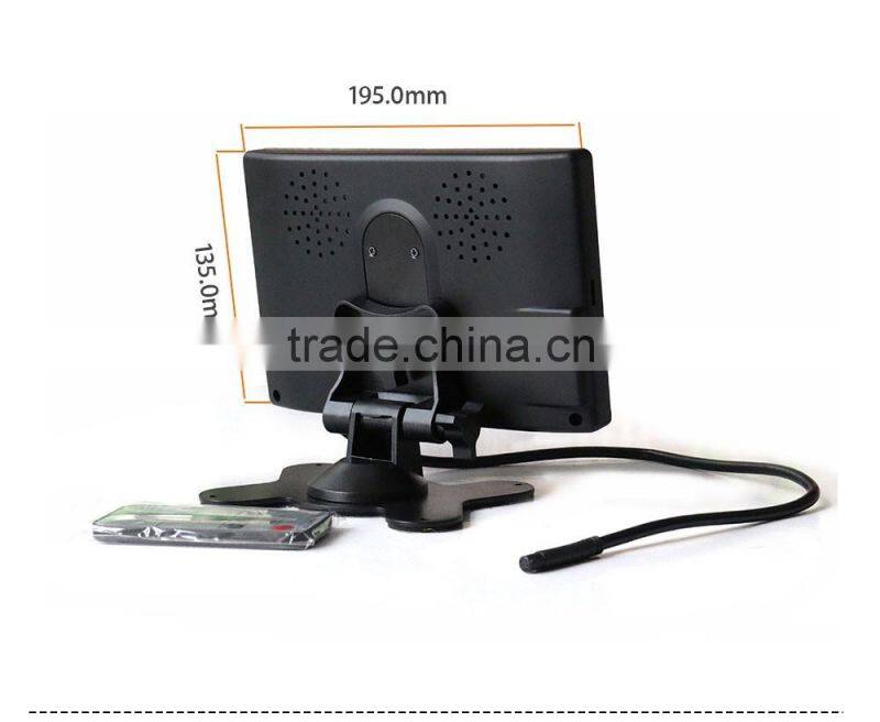 7 Inch TFT LCD Car Rear View Monitor With 2 Video Input!
