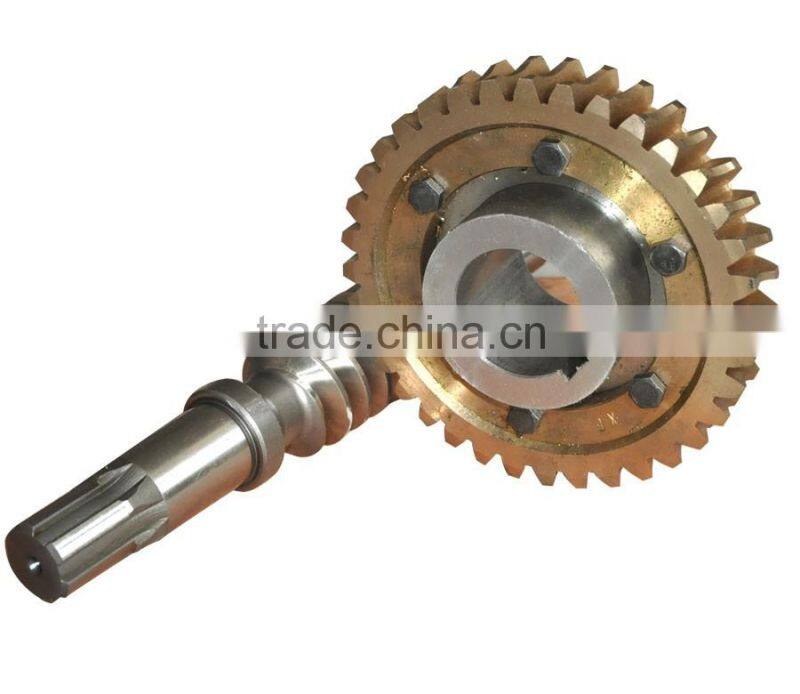 Custom precision metal fixed gear spur and helical gears starter drive gear
