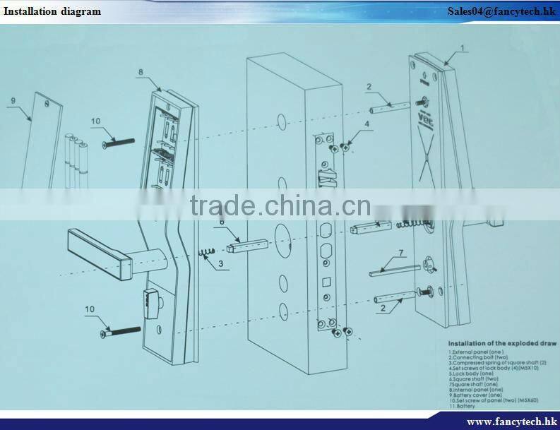 password combination lock digital password lock