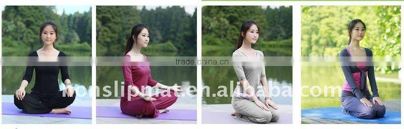 Size 173x61cm PVC anti slip yoga mat