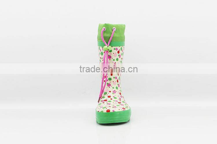 High quality Customised designs Removable rubber Waterproof folding rain boots