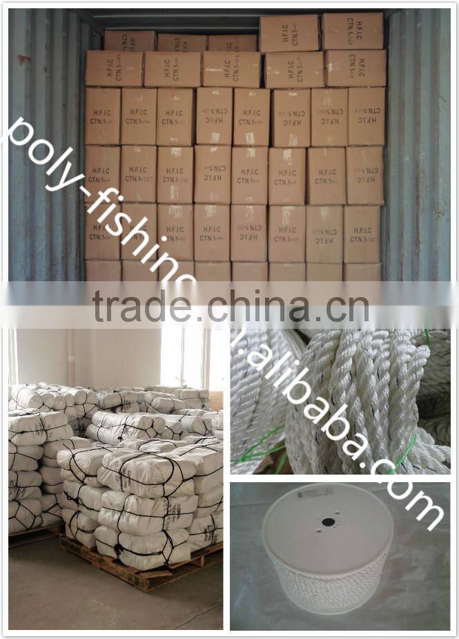 8 Strand Polypropylene Mooring Ropes