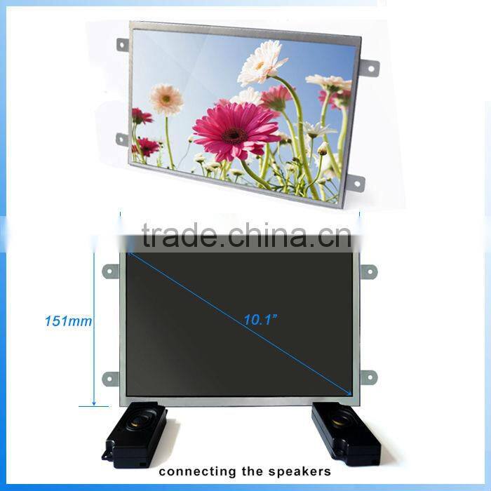 10 inch Open Frame Optical Digital PIR Motion Sensor Advertising Player HD 1080P 3.5 mm Audio output Display Devices Definition