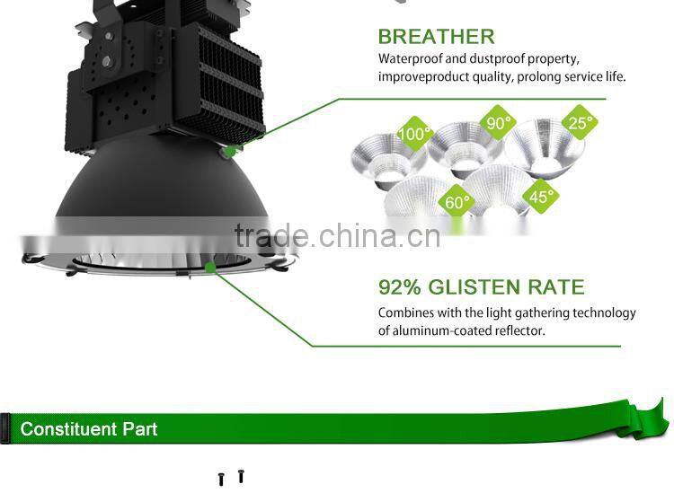 CE ROHS approved OEM accept induction high bay lighting fixtures