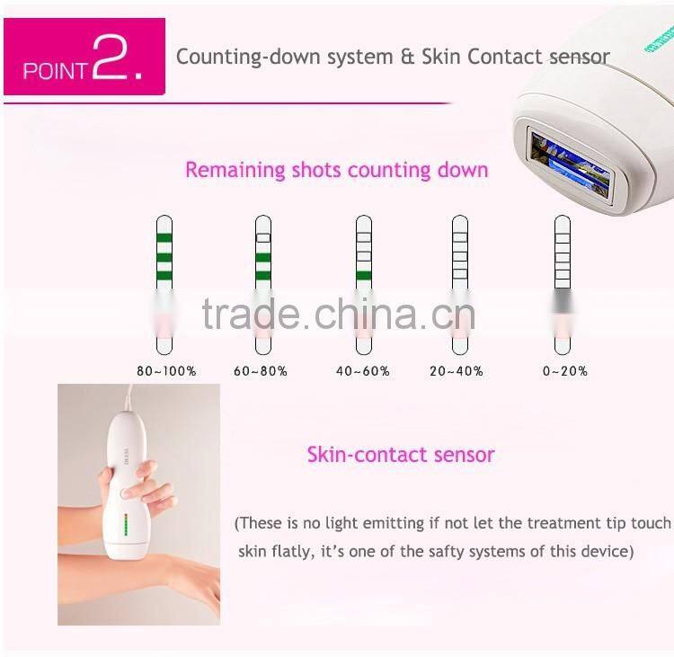 DEESS diode laser IPL photofacial skin therapy machine handheld lifetime hair removal refillable cartridge anti acne equipment