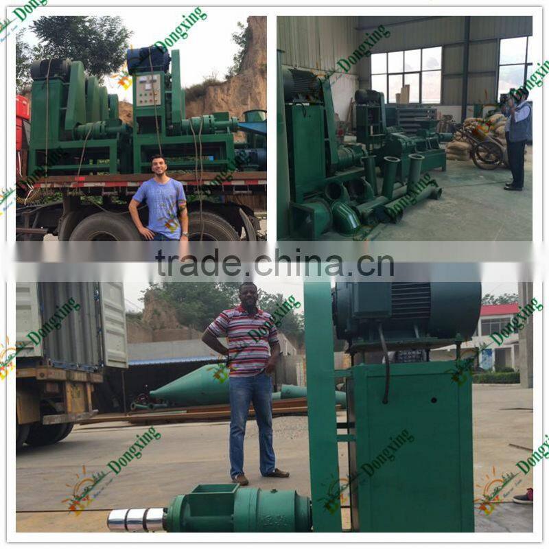 wood briquette extruder machine price with ce iso for make charcoal