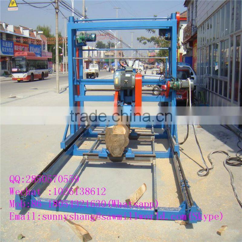 Double blade saw log computer control cabinet angle sawmill machine