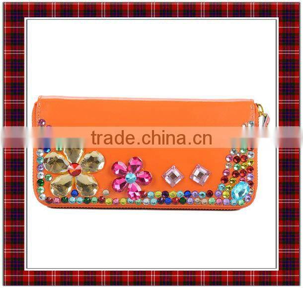 Fashion Rhinestone human Made Girlish Wallets (BTYB007)