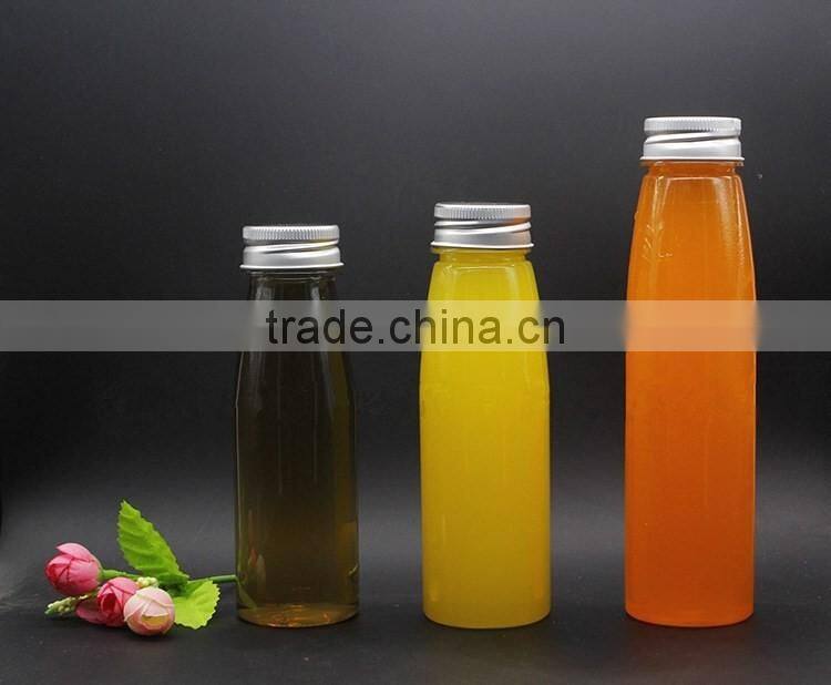 210ml round boston round pet bottles