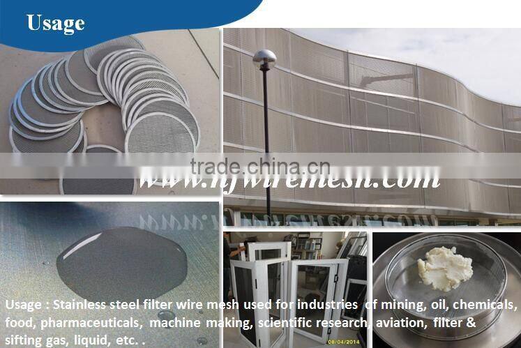 Stainless Steel Wire Material 201/304 plain woven magnetic wire mesh/mesh fabric(Guangzhou Factory)