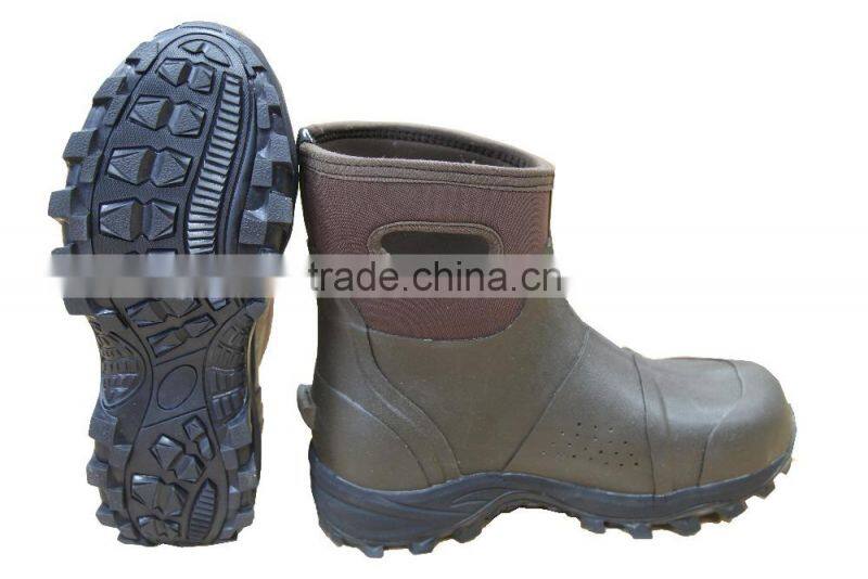 Mens Neoprene Waterproof Farming Winter Rain Boots
